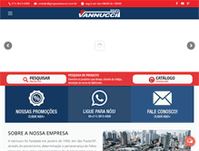 Tablet Screenshot of grupovannucci.com.br